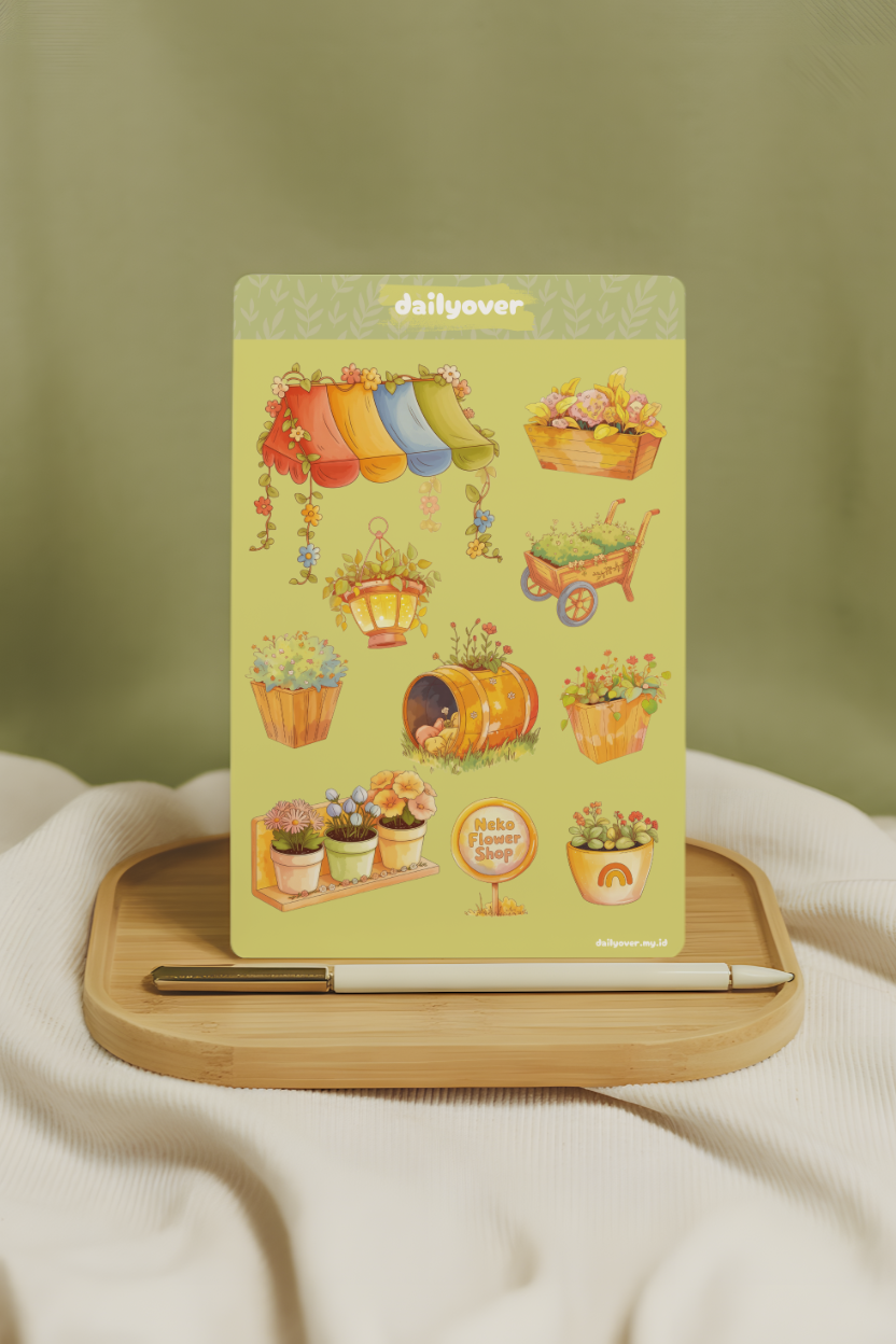 Affordable digital sticker pack for daily planning